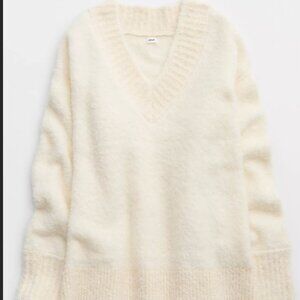 XXL Aerie Teddy Boucle Sweater
